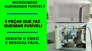 Microondas Electrolux MEP41 queimando fusivel de 20A [upl. by Estrin]