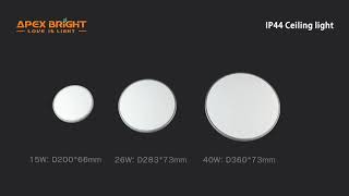 IP44 Ceiling light [upl. by Sitruk537]