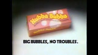 Hubba Bubba Bubble Gum Commercial 1979 [upl. by Niessuh]