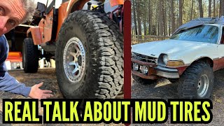 Tire Review Mud terrain and All terrain [upl. by Euqinad]