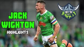 Jack Wighton Canberra Raiders Career Highlights [upl. by Fries]