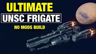 Starfield UNSC Frigate TUTORIAL  Stepbystep Starfield Halo ship build guide [upl. by Saied]