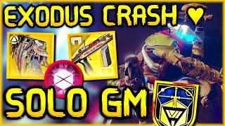 SOLO GM Exodus Crashquot  SIGMA Prismatic Titan Build  Destiny 2 [upl. by Londoner]