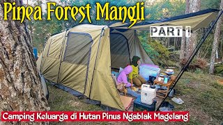 Camping Keluarga di Pinea Forest Mangli Magelang Part 1  Camping di Hutan Pinus [upl. by Aicilegna]