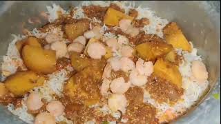 Prawns biryani recipe 😘😉  jhinga biryani recipe  how to make prawns biryani [upl. by Lednahc361]