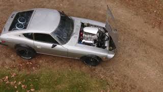 Blown chevy 350 Datsun 280Z [upl. by Flann]