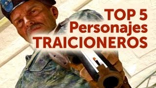 Top 5  Personajes Traicioneros en videojuegos [upl. by Romeyn]