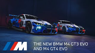 THE NEW M4 GT3 EVO and GT4 EVO [upl. by Hsu]