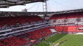 FC Hymne Aufstiegsversion Dudelsack  Choreo 1 FC Köln  St Pauli 4 Mai 2014 [upl. by Georg916]