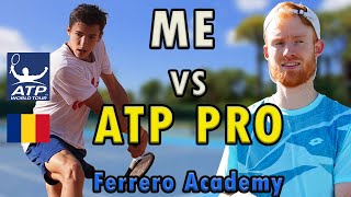 I Played Against an ATP TENNIS PRO Does Padel RUIN your Tennis [upl. by Harper]