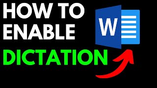 How To Enable Dictation In Microsoft Word [upl. by Akienaj]