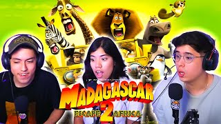 MADAGASCAR 2 2008 VIENDO POR PRIMERA VEZ PELICULA REACCIÓN [upl. by Ciel180]