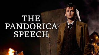 The Pandorica Speech  10th Doctor Impression [upl. by Ahsetel396]