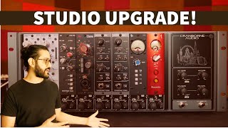 BIG STUDIO UPGRADE  500 series mic preamps Neve SSL API amp more with the Cranborne Audio 500ADAT [upl. by Sorcha]