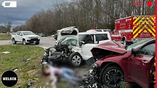 30 Tragic Moments Of Insane Car Crashes Compilation Got Instant Karma  Idiots In Cars [upl. by Tomkin240]