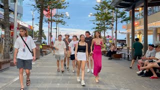 🇦🇺 Surfers Paradise Gold Coast  Australia ASMR Walking Tour In 4k Hd60fps 🇦🇺 [upl. by Savil]