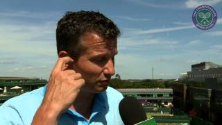 Richard Krajicek Live  Wimbledon interview [upl. by Nykal]