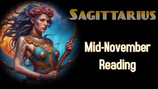 Sagittarius MidNovember 2024 🔮 Tarot Reading amp Horoscope Insights Trust Your Inner Voice [upl. by Desdemona]