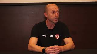 Blagoja Milevski  press conference MKD  MNE [upl. by Staffan]