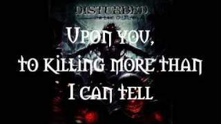 Disturbed  Hell Lyrics [upl. by Gherardo]