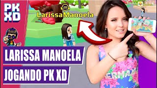 ALERTA LARISSA MANOELA JOGANDO PK XD CONFIRA [upl. by Amikan]