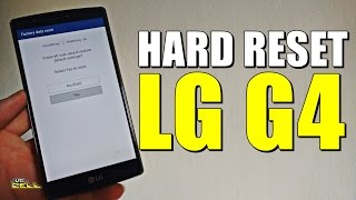 Hard Reset no LG G4 H818P UTICell [upl. by Arrimat972]