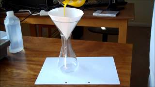 GCSE Chemistry Making an insoluble salt by Precipitation [upl. by Shirlee]