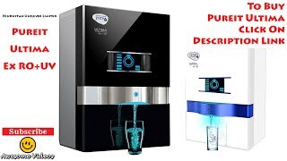 Pureit Ultima Mineral ROUVMF Unbox  Pureit Smart Water Purifier Installation  HUL Copper Mineral [upl. by Rik]