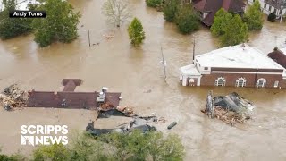 Devastating Aftermath Of Hurricane Helene Nearly 100 killed in Southeast flooding [upl. by Willdon]