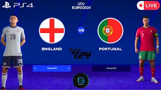 FC 24 England vs Portugal UEFA Euro 2024 Finals Full Match GAMEPHIX [upl. by Hitchcock969]