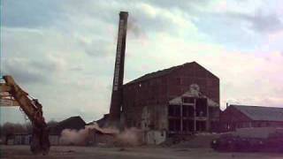 Brick Chimney Demolition [upl. by Novah]