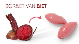 Sorbet van rode biet  Hoe Maak Ik  FoodXperiencecom [upl. by Rodney]