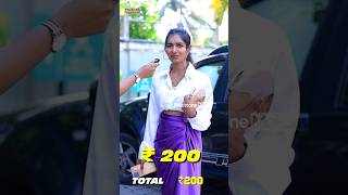 Asvi Malayalam Ashwathy  How Much Your Outfit Worth  Surprise  Milestone Makers  shorts [upl. by Leinehtan769]