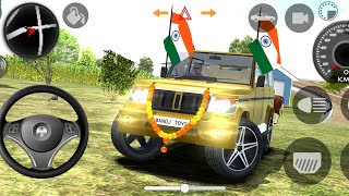 BOLERO DRIVING GAME  INDIAN CAR SIMULATOR 3D  GADI WALA GAME  MANOJ TOYS [upl. by Eidok]