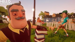 The Neighbor Becomes A VERY CREEPY OLD PROFESSOR  Hello Neighbor Gameplay Mods [upl. by Warren]