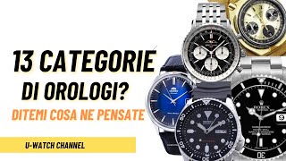 13 categorie di orologi [upl. by Normand]