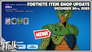 NEW FRIEZA AND CELL SKINS Fortnite Item Shop December 24th 2023 Fortnite Battle Royale [upl. by Auric]