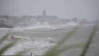 St Valentines Day Storm from Newlyn [upl. by Ahsienor]