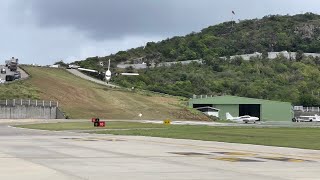 Landing in Stbarths is the One of the World’s Extreme Airport  DHC 6 Twin Otter Winair [upl. by Orgell]