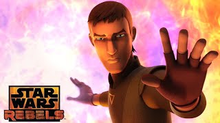 Star Wars Rebels Kanans Death with Kanan and the Fire OST [upl. by Plusch]