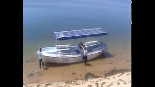 Solar Powered Boat [upl. by Anitsim273]