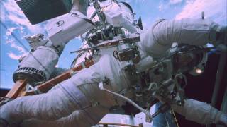 Space Walk 3 quotSTS  125 Missionquot HUBBLE 3D  Leo DiCaprio narrates [upl. by Ardnoed]