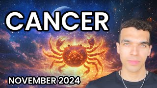 Cancer  Your Spark Is Coming Back In A BIG Way Lifechanging Month November 2024 [upl. by Ennaylime]