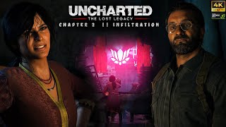 Chasing the Army amp Stealing the Tusk of Ganesh  Uncharted The Lost Legacy – Part 2  4k Gameplay [upl. by Yreffoeg]