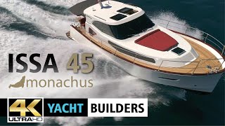 MONACHUS 45 ISSA  YACHT BUILDERS STORY  WALKTROUGH GUIDED  TEST [upl. by Enovi]