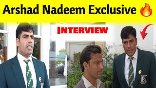 Arshad Nadeem Interview about Win and Struggle  From Zero To Hero  Wahjoc Sports [upl. by Tye]