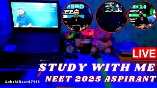 🔴 Night Live Study with me ⏰ neet upsc jee motivation study live viralvideo trending shorts [upl. by Pavior686]