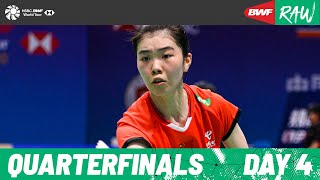 Sands China Ltd Macau Open Badminton 2024  Day 4  Court 1  Quarterfinals [upl. by Lishe]