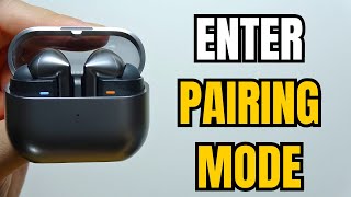 SAMSUNG Galaxy Buds 3 Pro How to Put into Pairing Mode [upl. by Erroll556]