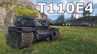 World of Tanks T110E4  6 Kills 101K Damage [upl. by Eddy354]